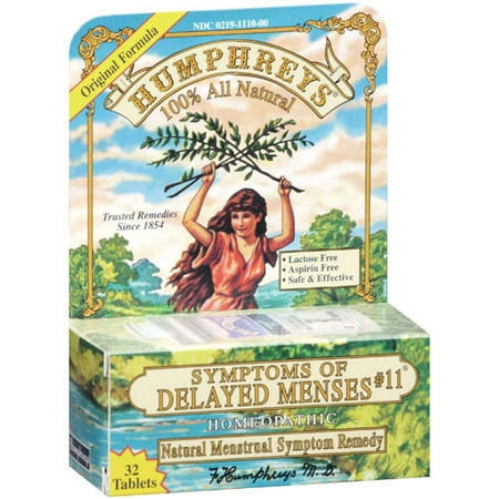 Humphreys: Symptoms of #11 Delayed Menses, 32 ct