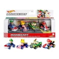 thumbnail image 1 of Vehículo de Juguete Hot Wheels Mario Kart Paquete de 4 con Baby Mario exclusivo, 1 of 4
