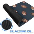 thumbnail image 6 of Long Mouse Pads for Desk,Dark Blue Football Repeat Pattern Desk Mats on Top Of Desks, Desk Mouse Pad Extra Large with 3mm Non-Slip Base and Stitched Edge for Gaming,Office,Work,Home 31.5"x11.8", 6 of 6