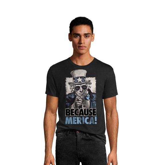 Hanes Americana Mens & Big Men's Graphic Tee Shirt, Sizes S-3XL