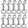 thumbnail image 1 of 10 pcs Swivel snap Hooks silver, 1 of 4