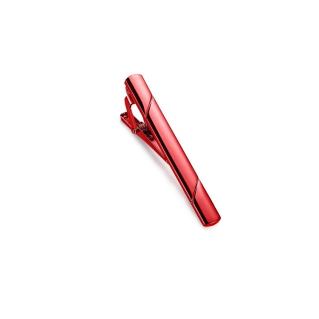 Sonducket Clip de corbata Clips de corbata Abrazaderas de metal que combinan con todo Ceremonia de boda de negocios Regalos Charm Novio de los hombres Ropa Ropa, zapatos y accesorios Miscelánea Rojo Sonducket AP013251-04
