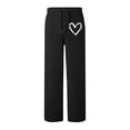 thumbnail image 6 of Wo-Fusoul Women's Casual Sweatpants, High Waist Loose Fit Lounge Pants with Drawstring and Pockets, Soft Comfortable Full Length Athletic Pants for Daily Wear and Exercise, 6 of 6
