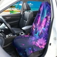 thumbnail image 2 of Binienty Floral Butterfly Car Seat Towel Cover After Gym Beach Running Athletic Sweat Proof Car Seat Covers Front Seats Only, Universal Fit, 2 of 7