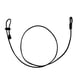 thumbnail image 4 of Correa/accesorio para caña de remo, kayak, canoa, balsa, bote de 47 pulgadas con clip de resorte negro, 4 of 7