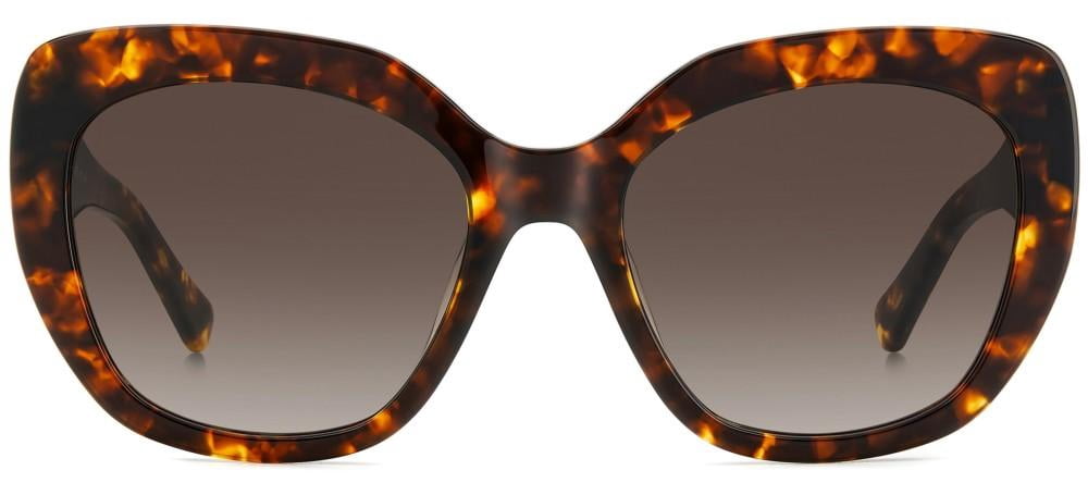 Kate Spade WINSLET/G/S 0086HA 55mm Cat Eye Sunglasses Women's Havana