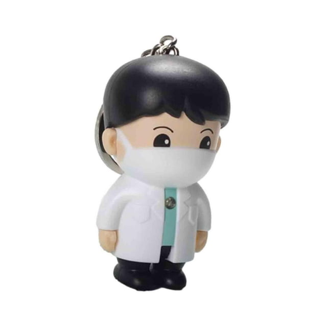 Milaget Nurse Keychain Employee Nurses Week Gift for Holiday Anniversary Celebration D