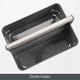 thumbnail image 5 of Organizador de almacenamiento para ducha mDesign Aura, gris oscuro, 5 of 9