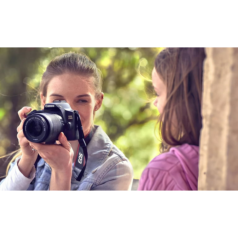 Canon EOS 250D / Rebel SL3 DSLR Camera with 18-55mm Lens (Black) + Creative  Filter Set, EOS Camera Bag + Sandisk Ultra 64GB Card + Electronics Cleaning  Set, And More (International Model) 