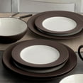 thumbnail image 6 of Noritake Colorwave Chocolate Set of 4 Rim Dinner Plates, 6 of 7