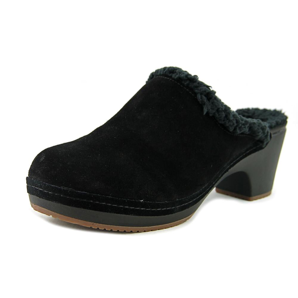 suede crocs clogs