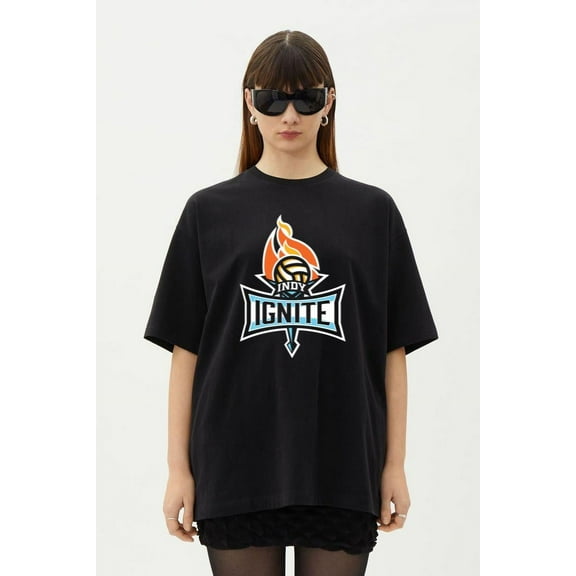 Indy Ignite Volleyball Pro League Inaugural Season T-Shirt, for men & women, up to size 5XL