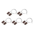 thumbnail image 1 of Unique Bargains Wired Door Contact Sensor N.O. Surface Mount Magnetic Reed Switch Brown 5 Pairs, 1 of 6