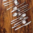 thumbnail image 2 of Cambridge Averie Satin 20-Piece Stainless Steel Flatware Set Service for 4, 2 of 5
