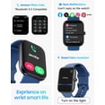 thumbnail image 2 of Reloj inteligente TOOBUR Alexa con pantalla HD integrada de 1,91", azul, 2 of 6