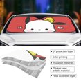 thumbnail image 5 of Windshield Sun Shade Foldable Car Front Window Sunshade For Car Suv Trucks Vans - Best Heat Shield Blocker Visor Cover Blocks Uv Rays And Keeps Your Vehicle Cool-Small, 5 of 5