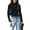 Black, variant on Weardear Women's Turtleneck Sweaters 2024 Fall Fitted Long Sleeve Pullover Sweater Ribbed Knit Basic Tops
