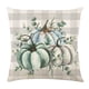 thumbnail image 4 of Hmsavn - Edredón de almohadas con estampado de calabaza de Acción de Gracias, funda de cojín con borde para sofá, estudio, dormitorio, lino, 4 of 8