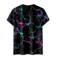 thumbnail image 5 of ZMHEGW T Shirts For Women Graphic Trendy Fashion Casual Top Shirt Short Sleeve Round Neck Printed Elegant Loose Soft Top Blouse Tshirts, 5 of 5