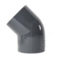 thumbnail image 2 of Thrifco 8214032 2 Inch Slip x Slip PVC 45 Elbow SCH 80, 2 of 2