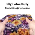 thumbnail image 7 of HELLHERO Floral Walker Rollator Seat Back Cover Rollator Walker Seat Covers with Machine Washable Non-Slip Cover Fit Walkers for Senior, 7 of 7