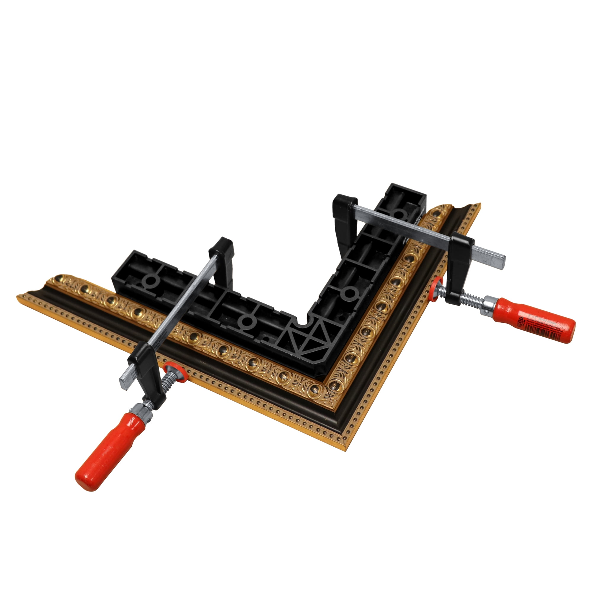 Milescraft 4011 8" Clamp Squares - 90 Degree Corner Clamp, Positioning/Assembly Squares for Pictures Frames, Boxes, Etc