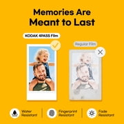 KODAK Mini 2 Retro 4PASS Portable Photo Printer (2.1x3.4 inches) + 38 Sheets Bundle, Black