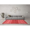 thumbnail image 3 of Ahgly Company Indoor Rectangle Abstract Red Modern Area Rugs, 8' x 12', 3 of 4