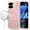 Light Pink, variant on For Google Pixel 10 Pro Fold [Magnetic Circle] Smooth Safe Matte Feel Hybrid Case - Navy Blue