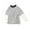 White, variant on Liyamei Toddlers Long Sleeve Tee Shirts Little Kids Cotton Striped Crew Neck Tops Size 4-5 Years