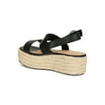 thumbnail image 3 of Women Open Toe Slingback Espadrille Flatform Sandal 19017, 3 of 6