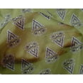 thumbnail image 4 of oneOone Silk Tabby Fabric Leaves & Floral Block Fabric Prints By Yard 42 Inch Wide, 4 of 4