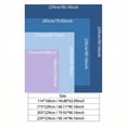 thumbnail image 4 of 1PC Modern Geometric Quilt Bedding, Reversible Quilted Bedspread, Ultra-Soft for Year-Round Use, Guest Room Friendly(Taro Purple,Twin), 4 of 6