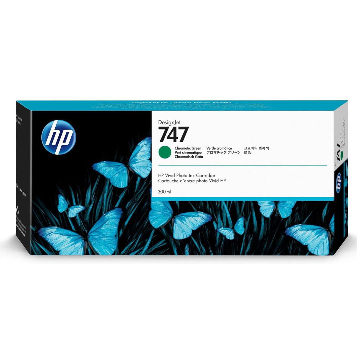 HP DesignJet Z9+ 24" Large Format PostScript Inkjet Printer, Bundle with Color and Black Ink Pack