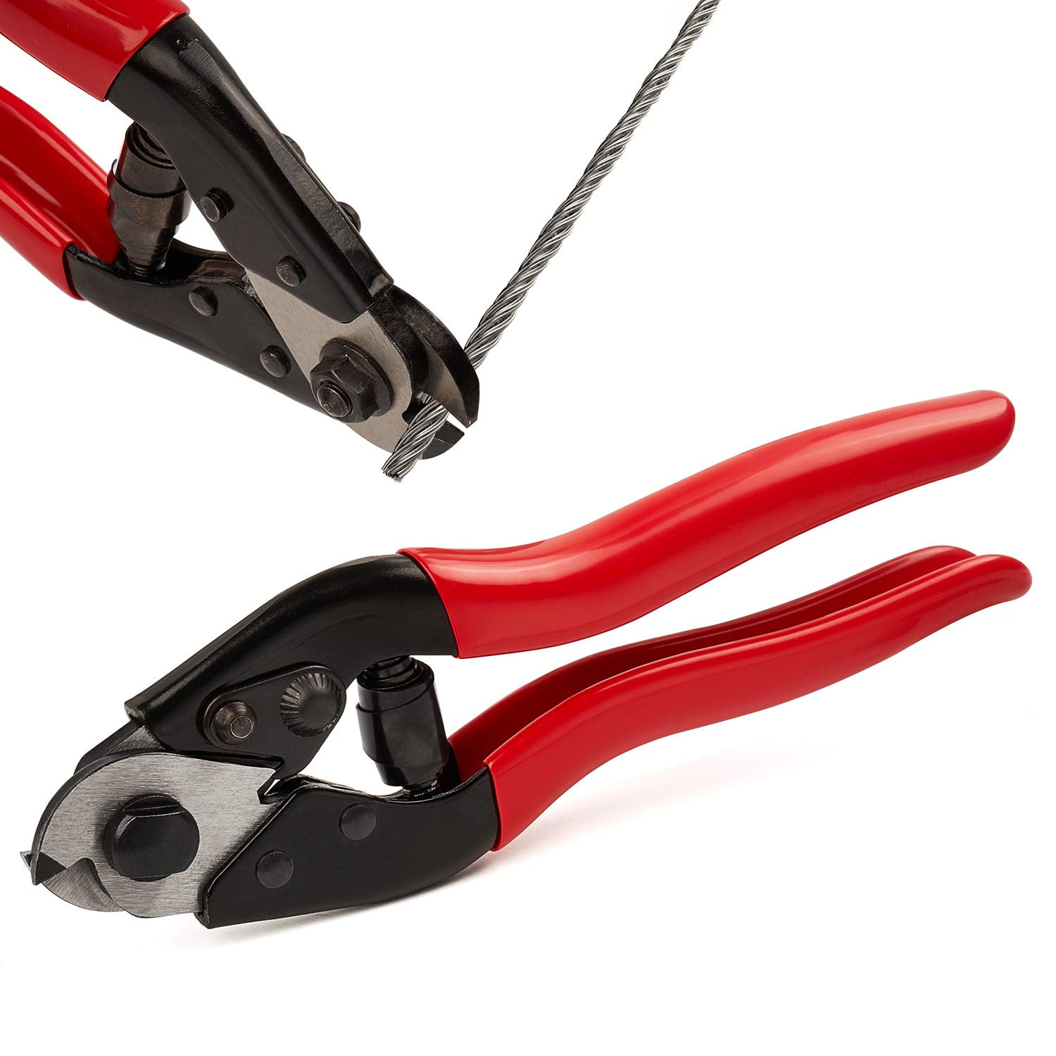 Cable Cutter,Stainless Steel Wire Rope Cable Cutter,Aircraft Bicycle Cable Cutter, Steel Wire Rope Cutter
