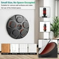 thumbnail image 2 of Pecoda Machine de Boxe Musicale, Équipement de Boxe Intelligent avec Connexion Bluetooth, Tapis de Boxe pour l'Entraînement de Réaction au Combat, Équipement de Frappe Mural pour Relâcher la Pression avec Gants de Boxe, 2 of 7