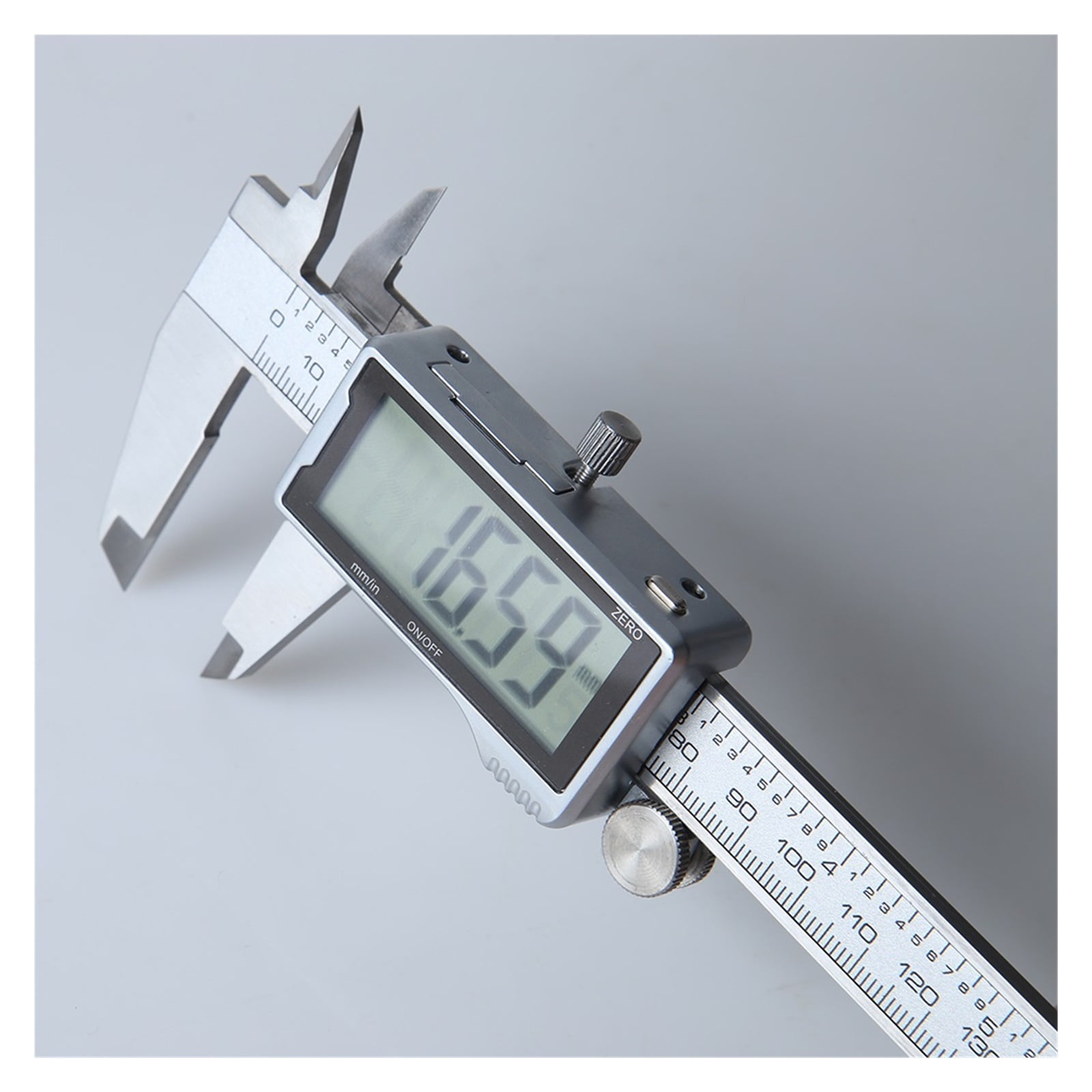 Electronic Digital Caliper HD Full Screen Full Metal 0-150mm Stainless Steel Vernier Caliper Precise Measurement Tool ,Easy to Use