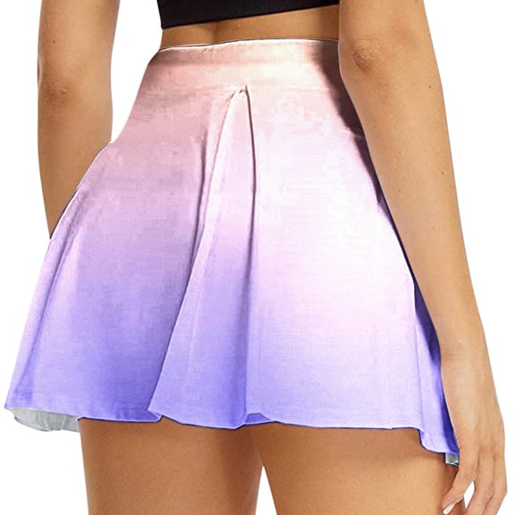 Vedolay Midi Skirt Skirt for Women Floral Print Tie Ruffled Fishtail Skirt,Pink S