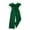 Green, variant on Girls Jumpsuits Overalls Ruffles Waistband Rompers with Pockets Summer Rompers for Girls Kids Clothes Girls Size 8-9 Years Girls Fashion