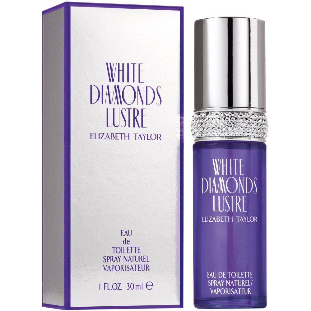 Elizabeth Taylor Elizabeth Taylor White Diamonds Lustre Perfume, For Women, 1 fl oz Walmart