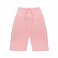 thumbnail image 5 of Forever 21 Drawstring Relaxed Fit Pants, Color- Pink, Size- S, 5 of 7