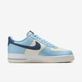 thumbnail image 2 of Nike Air Force 1 '07 Men's Sneakers - Aquarius Blue/Coconut Milk/White/Court Blue, 2 of 6