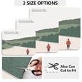 thumbnail image 4 of Japanese Samurai Diatomaceous Earth Water Absorbent Mat, Anti-Slip Rubber Backing, 23.6" x 19.7", 4 of 11