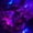 Purple Pink, variant on Manfei Cute Dragonflies Shower Curtain 72Wx72L,Dreamy Moon Stars Galaxy Bathroom Curtain,Deep Blue