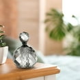thumbnail image 6 of Galway Savoy Perfume Bottle, Clear, Crystal, 4" x 2.75" x 2.75", 6 of 6