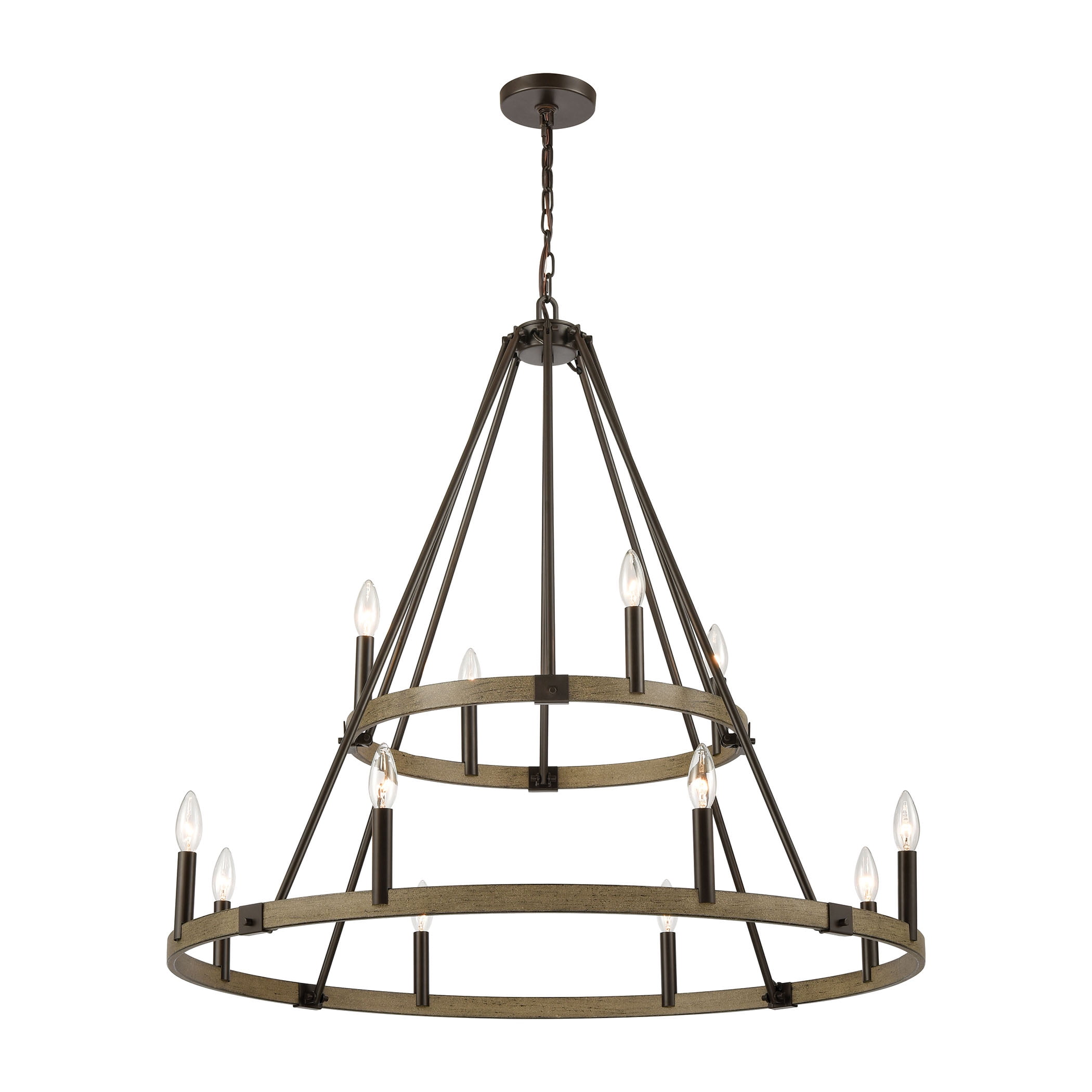 Transitions 12 Light Chandelier In Oil Rubbed Bronze And Aspen Finish Com Light Chandelier In Oil Rubbed Bronze, 12 Light Aged Bronze Chandelier