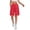 30# Red, variant on Cargo Shorts Women Bermuda Shorts Summer Quick Dry High Waisted Long Shorts Drawstring Pull on Knee Length Plus Size Ladies Athletic Hiking Shorts with Pockets Red XL