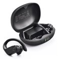 thumbnail image 5 of AOLIGEI Flame Solo Bluetooth Earbuds, ENC Noise Cancellation Microphone Bass + in Ear Wireless Earphones, Black, 5 of 11
