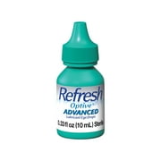 Refresh Optive Advanced Lubricant Eye Drops Preserved Tears, 10 ml, 1 Bottle
