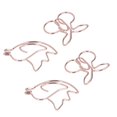 thumbnail image 1 of Clips de papel lindos de 100 piezas Clips de papel en forma de animal Estilo de colibrí de cereza Clips de planificador de color dorado de metal galvanizado para el estudio de la ANGGREK  Otros, 1 of 8